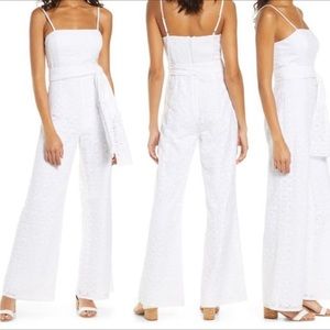 Lilly Pulitzer Nila Jumpsuit Resort White Sz 4